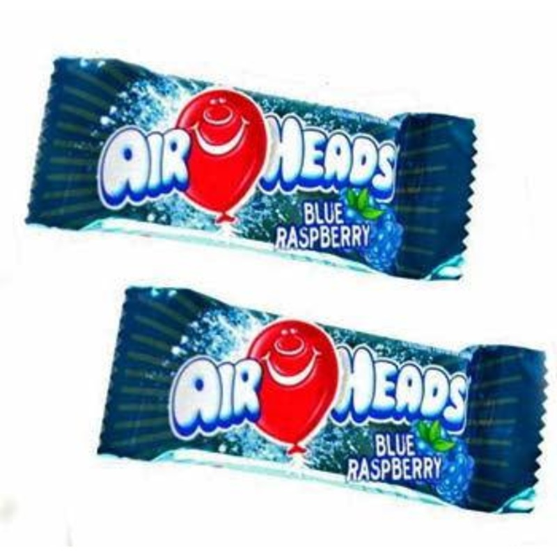 Miniature Air Heads Blue Raspberry Taffy