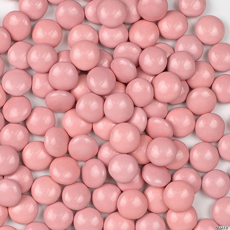 Pink Chocolate Gems by Just Candy 12oz Bag – 375ct