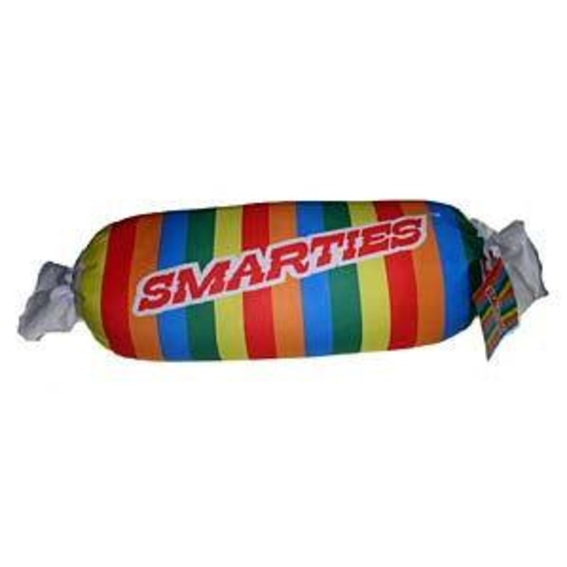 Smarties Squishy Neck Roll Pillow