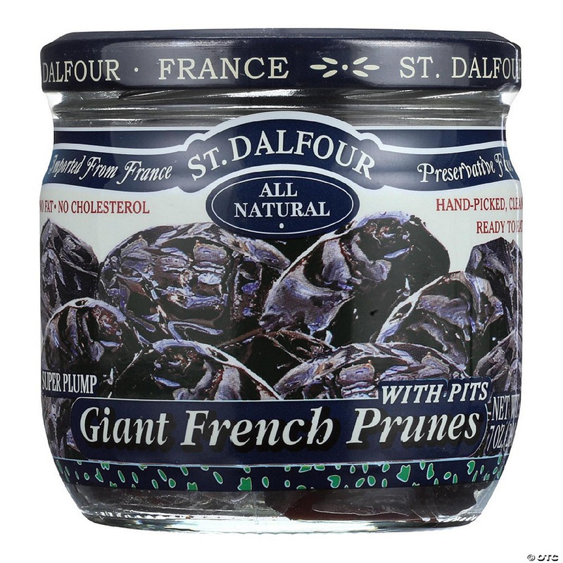 St Dalfour Prunes – French – Giant – With Pits – 7 oz – Case of 6