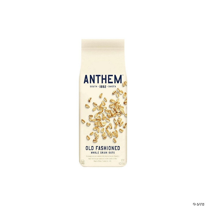 Anthem Oats Old Fashioned Whole Grain 40 oz (Pack of 6)