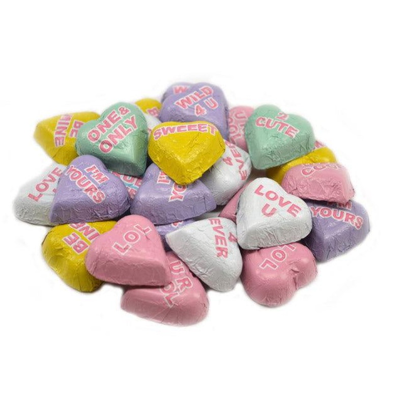 Chocolate Conversation Hearts