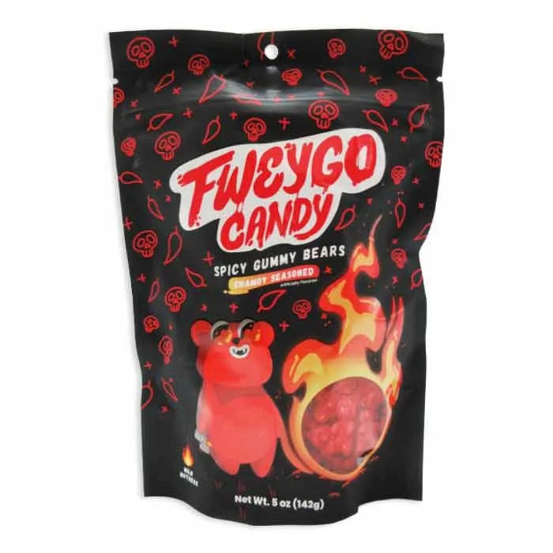 Fweygo Candy Spicy Chamoy Gummy Bears: 6-Piece Case
