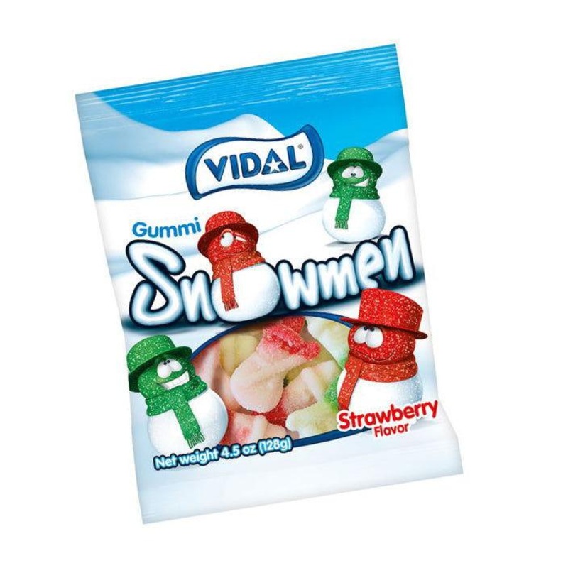 Gummi Christmas Sugar Snowmen Bags