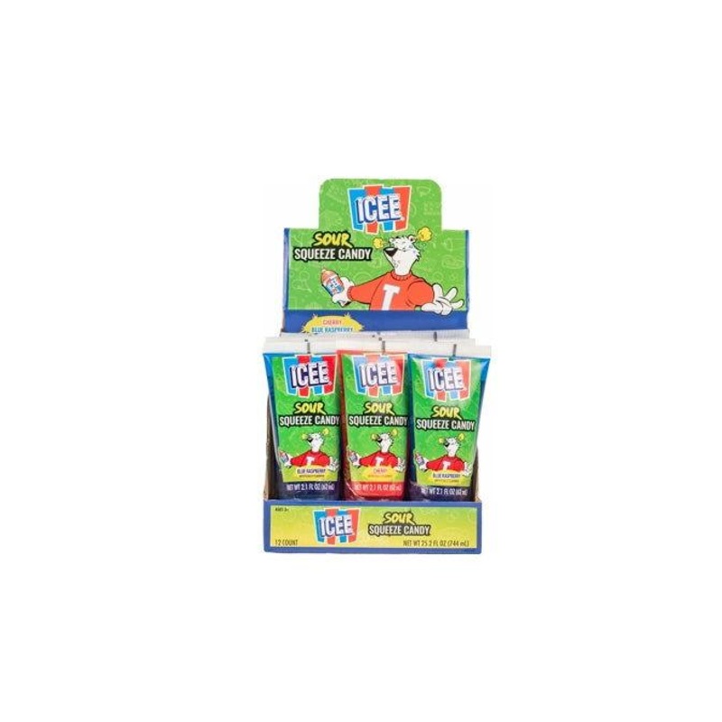 Icee Sour Squeeze Candy  12 / Box