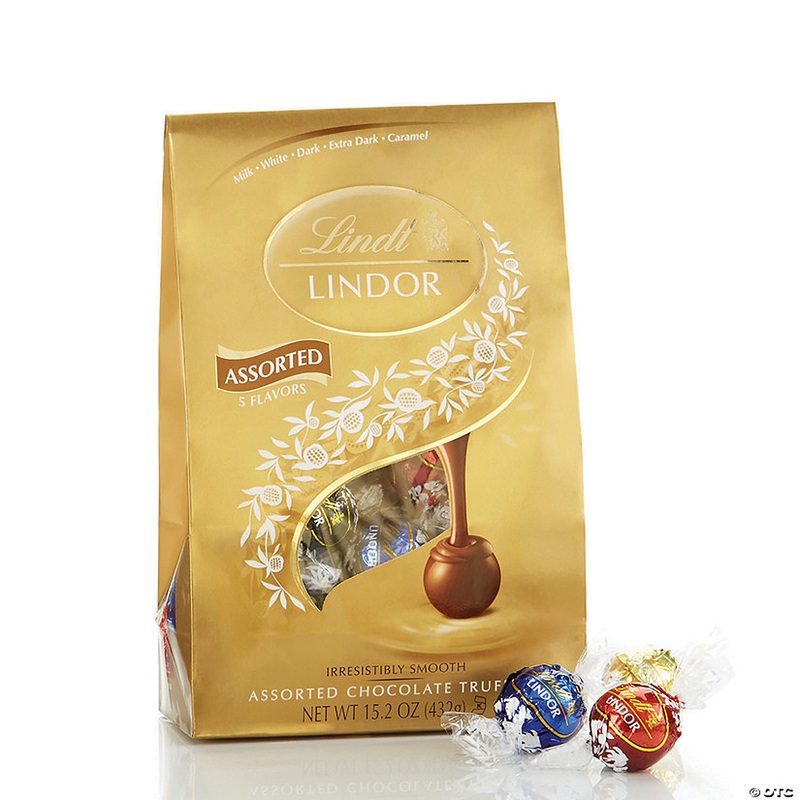 Lindor Assorted Truffles Platinum Bag, 15.2 oz