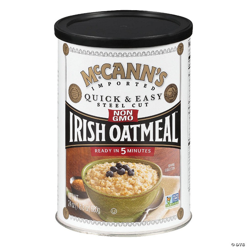 Mccann Oatmeal Quick & Easy Steel cut 24 oz (Pack of 12)