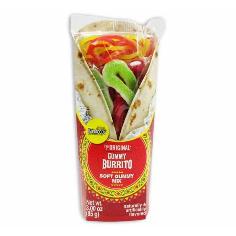 Raindrops Gummy Burrito: 32-Piece Case