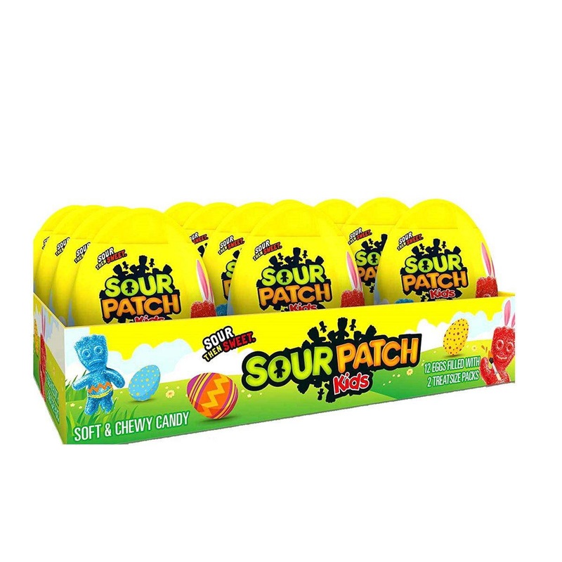 Sour Patch Kids Filled Easter Eggs