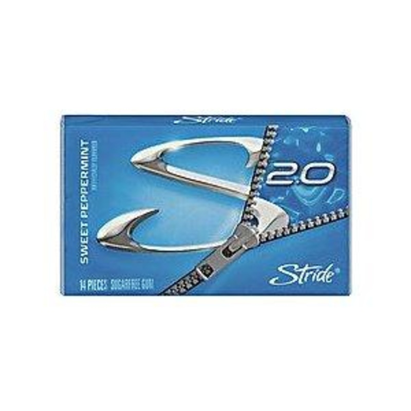 Stride 2.0 Peppermint Gum