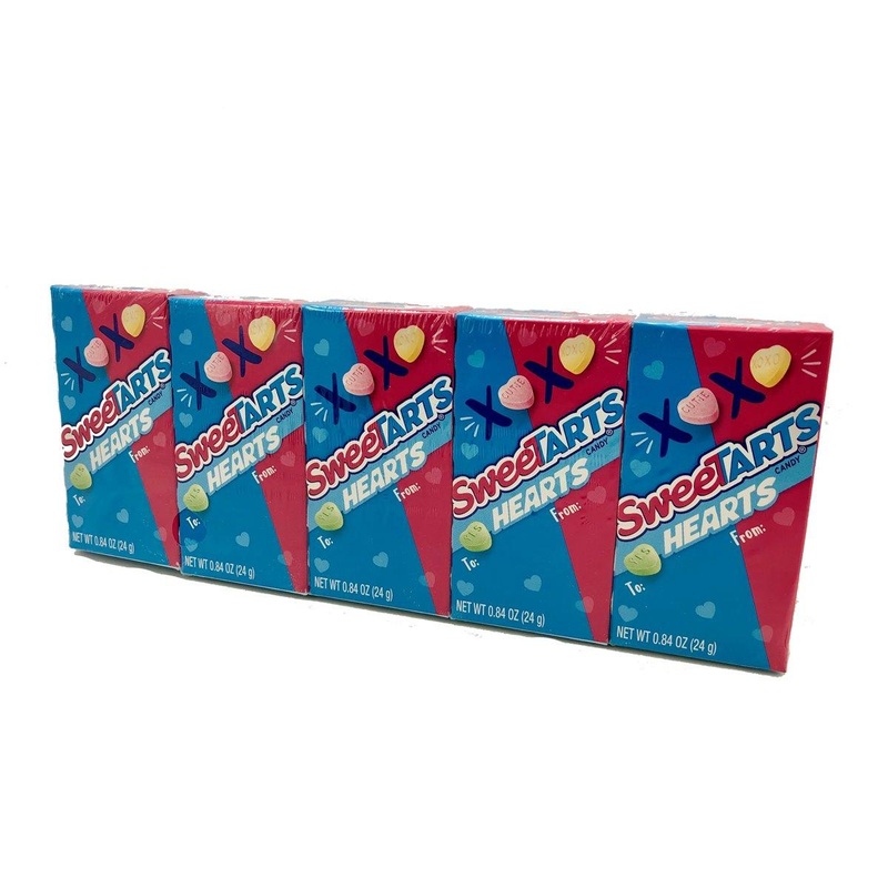 Sweetarts Hearts 5 Pack Boxes