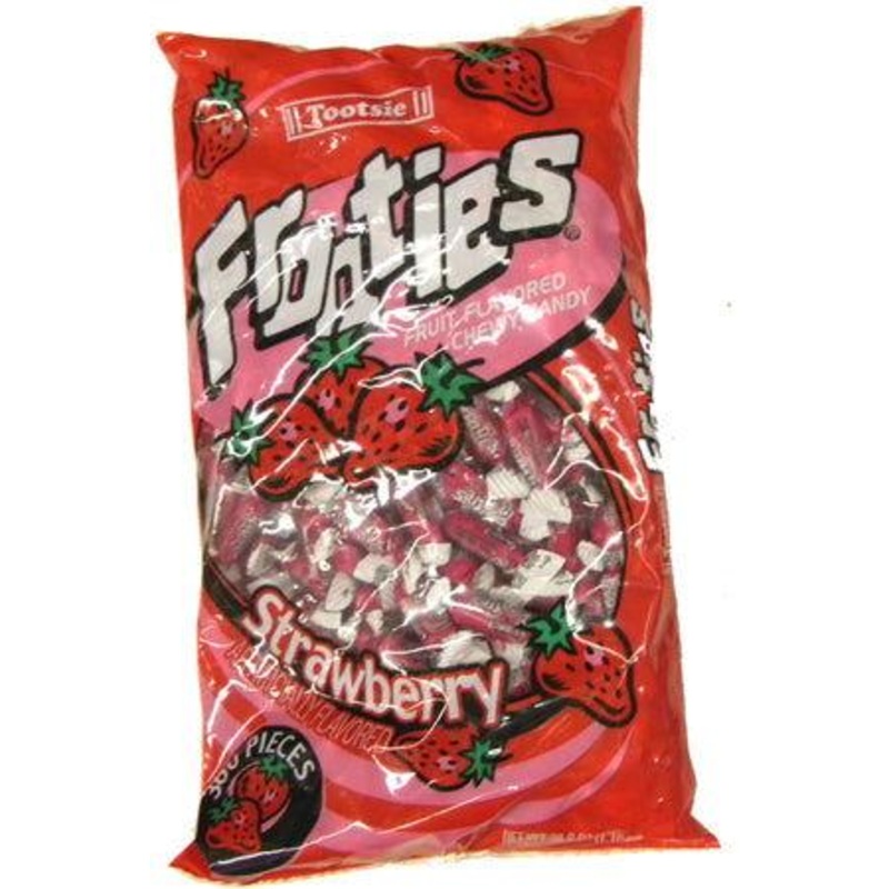 Tootsie Frooties Strawberry Flavored Chewy Candy