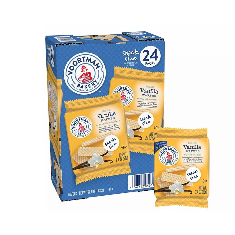 Voortman Bakery Vanilla Waters Snack Size Bags