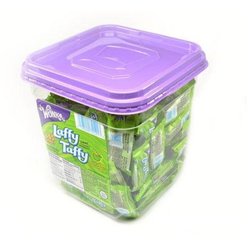 Wonka Laffy Taffy Sour Apple Candy