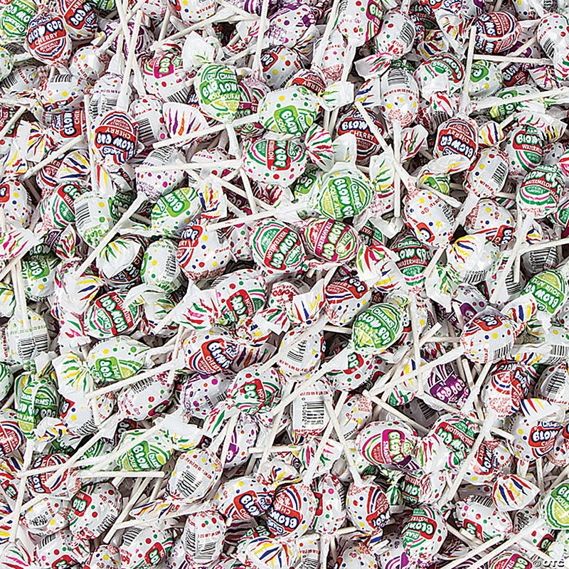 33 Lb. Bulk 594 Pc. Charms Assorted Flavor Blow Pops Case