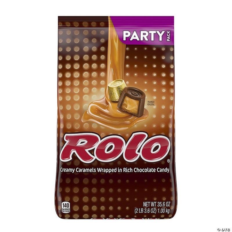 35.6 oz. Hersheys Rolo Caramel Candy Party Pack – 150 Pc.