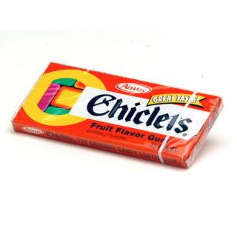 Chiclets Fruit Gum