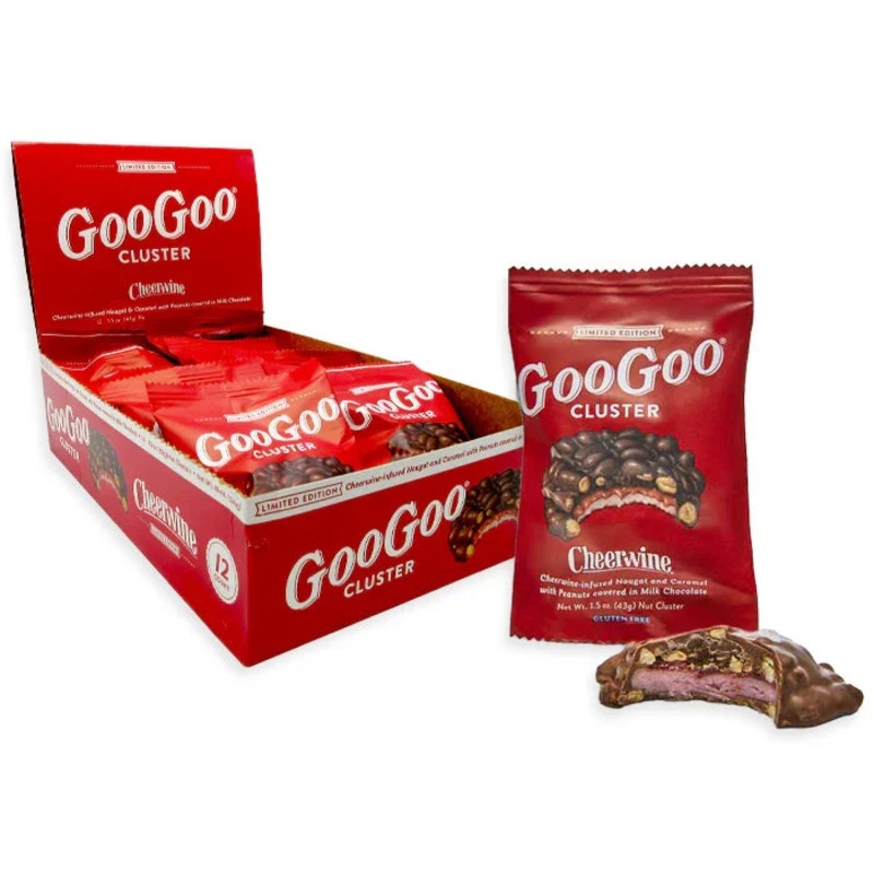 Goo Goo Clusters – Cheerwine: 12-Piece Box