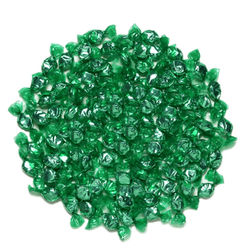 Green Foil Wrapped Candy