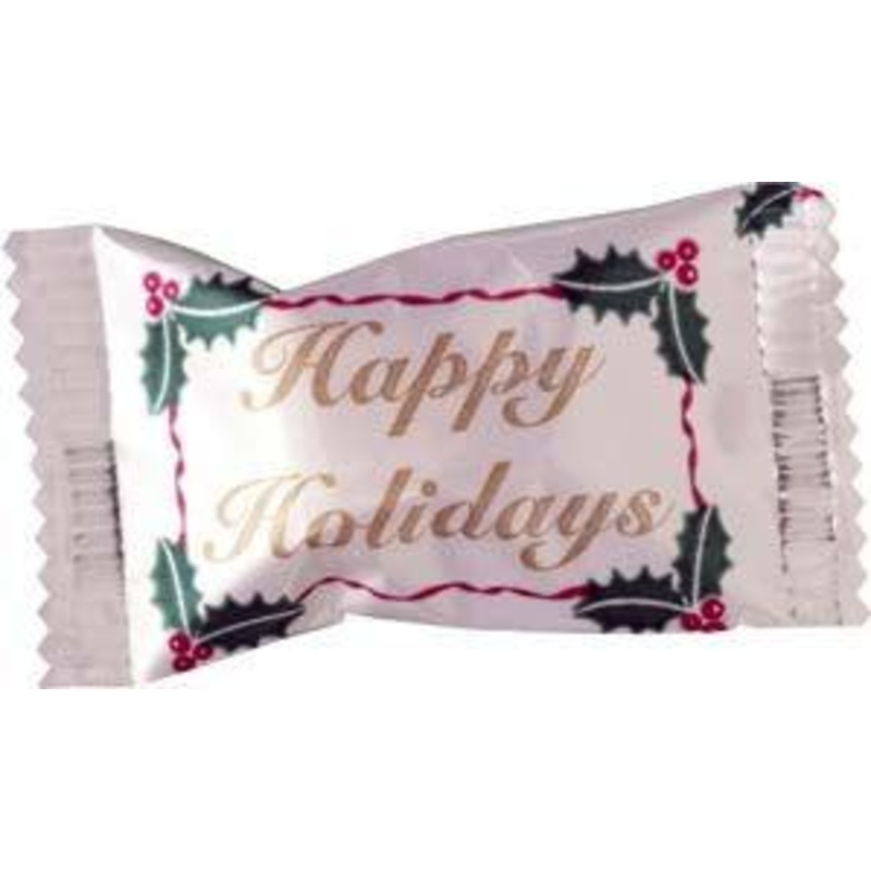 Happy Holidays Individually Wrapped Buttermints