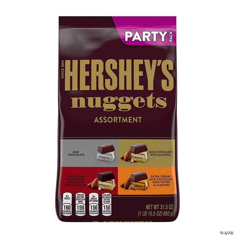 HERSHEY’S NUGGETS Chocolate Candy Assortment, 31.5 oz