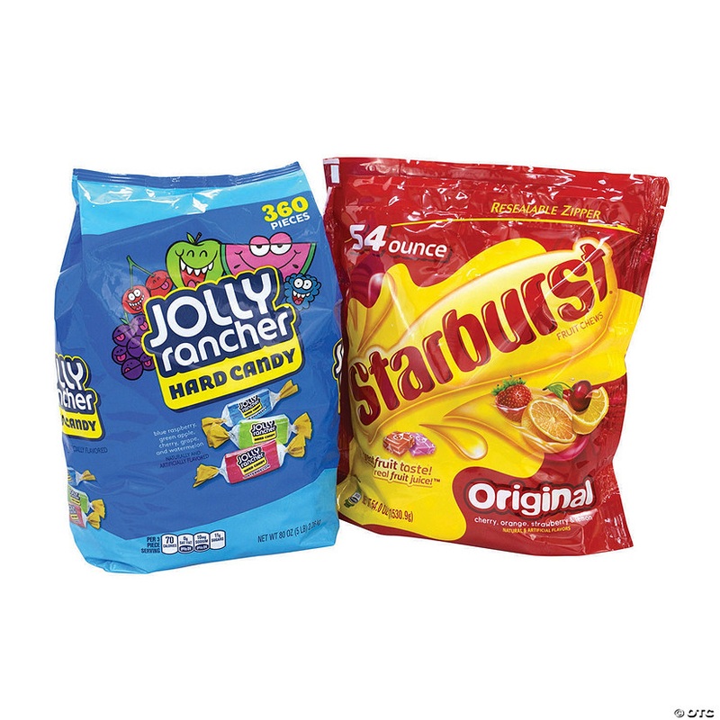 JOLLY-BURST Chewy and Hard Candy Party Assortment, 2 Pack
