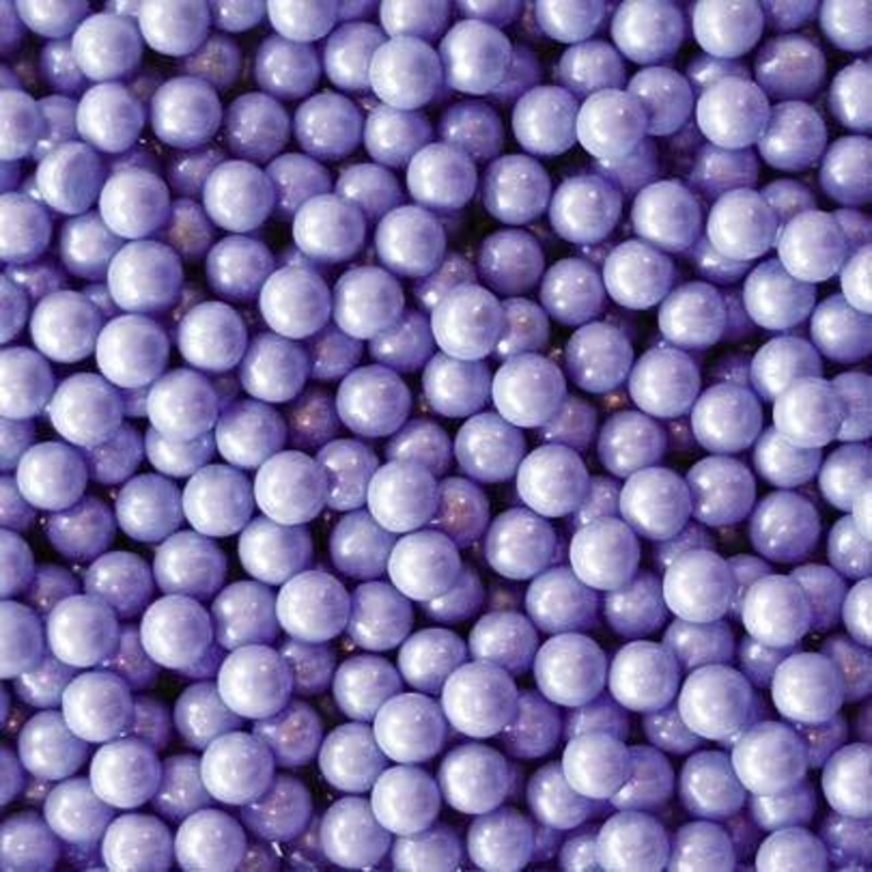 Shimmer Lavender Candy Pearls Bulk