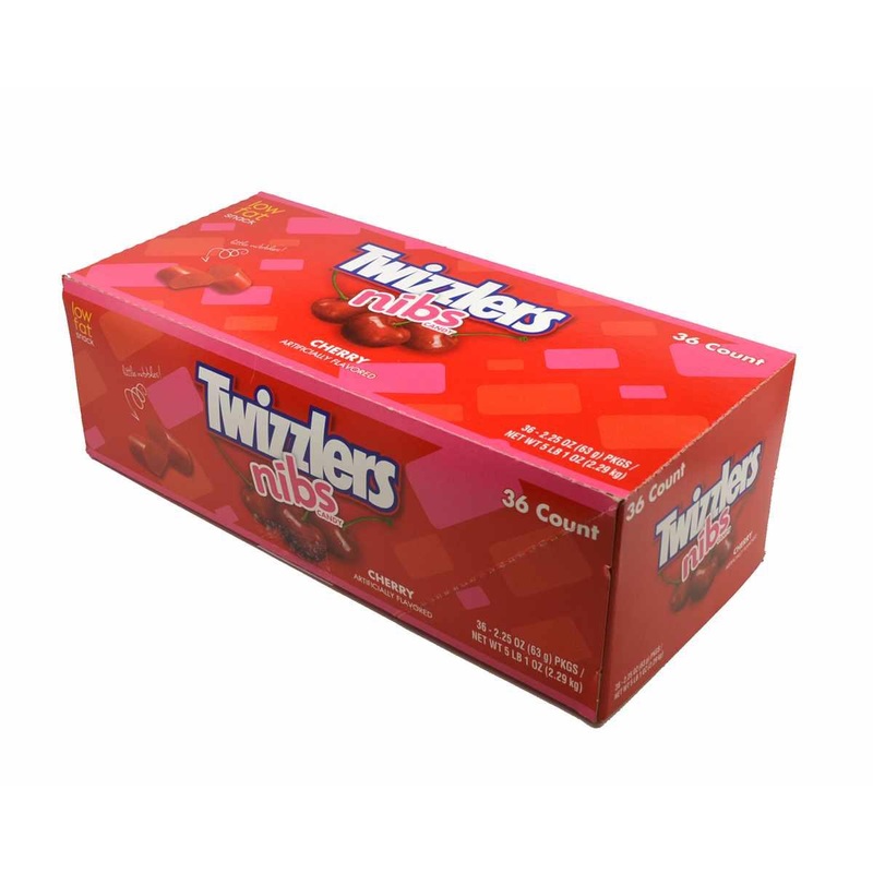 Twizzlers Nibs Red Licorice Bites