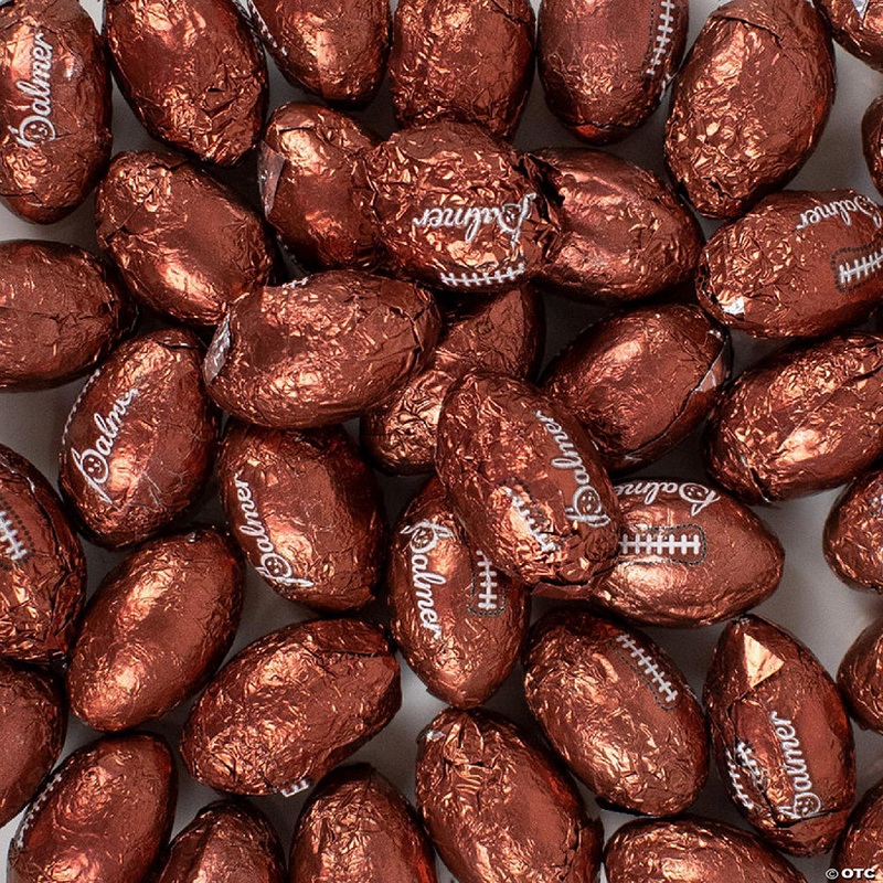 92 Pcs Milk Chocolate Footballs Party Candy