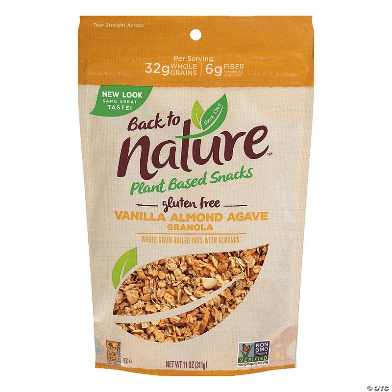 Back To Nature Granola Vanilla Almond 11 oz (Pack of 6)