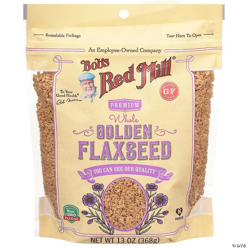 Bobs Red Mill Flaxseed Goldn 13 oz (Pack of 4)