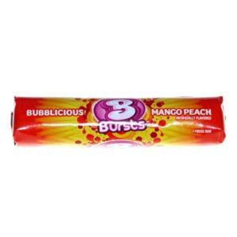Bubblicious Bursts Peach Mango
