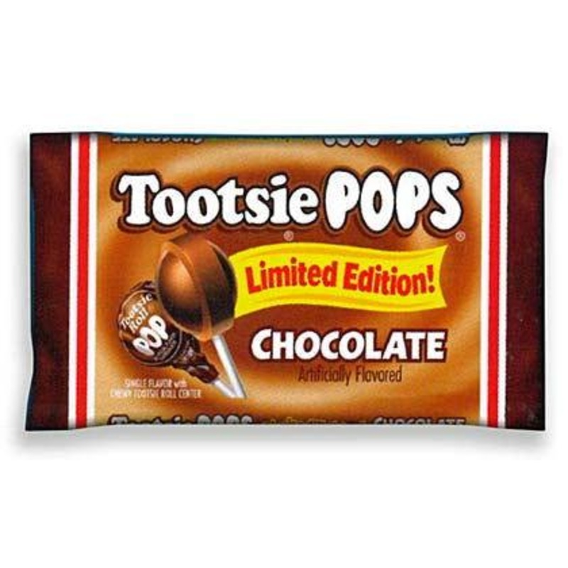 Chocolate Tootsie Pops Bag