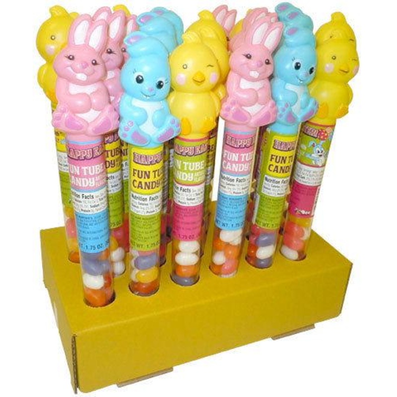 Easter Tubes with Jelly Beans