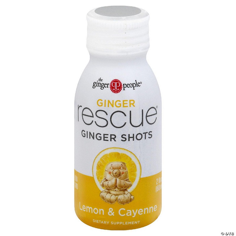 Ginger People – Ginger Shot Rescue Lemon Cayenne 2 fl. Oz (Pack of 12)