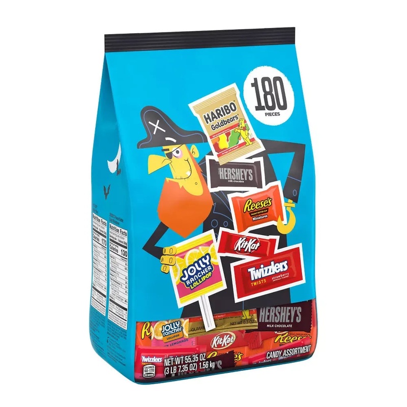 Hershey’s Halloween Candy Party Assortment: 180-Piece Bag