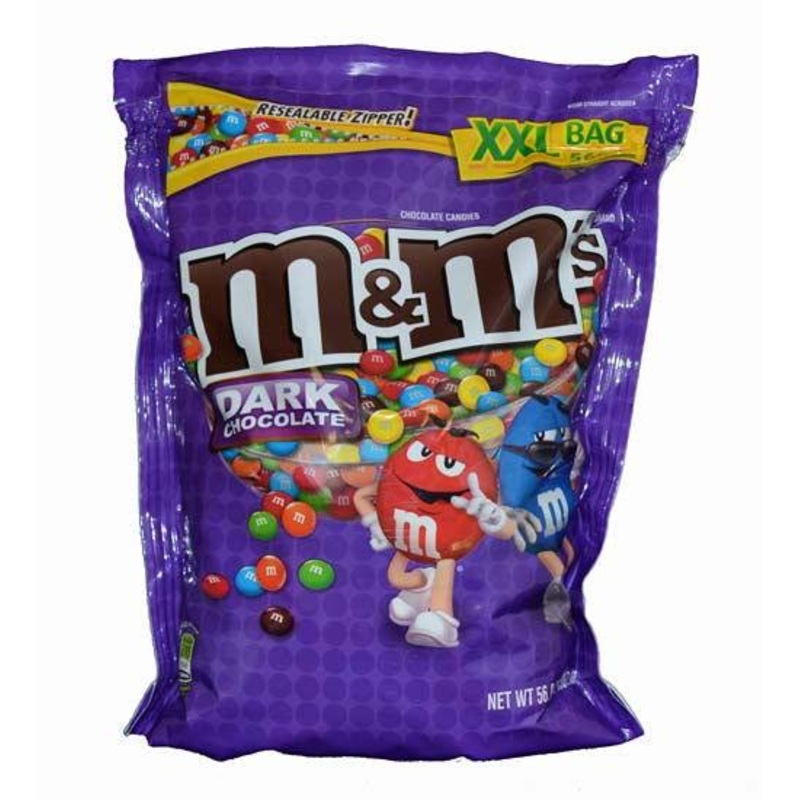 M&M’s  Dark Chocolate Plain Jumbo Bag