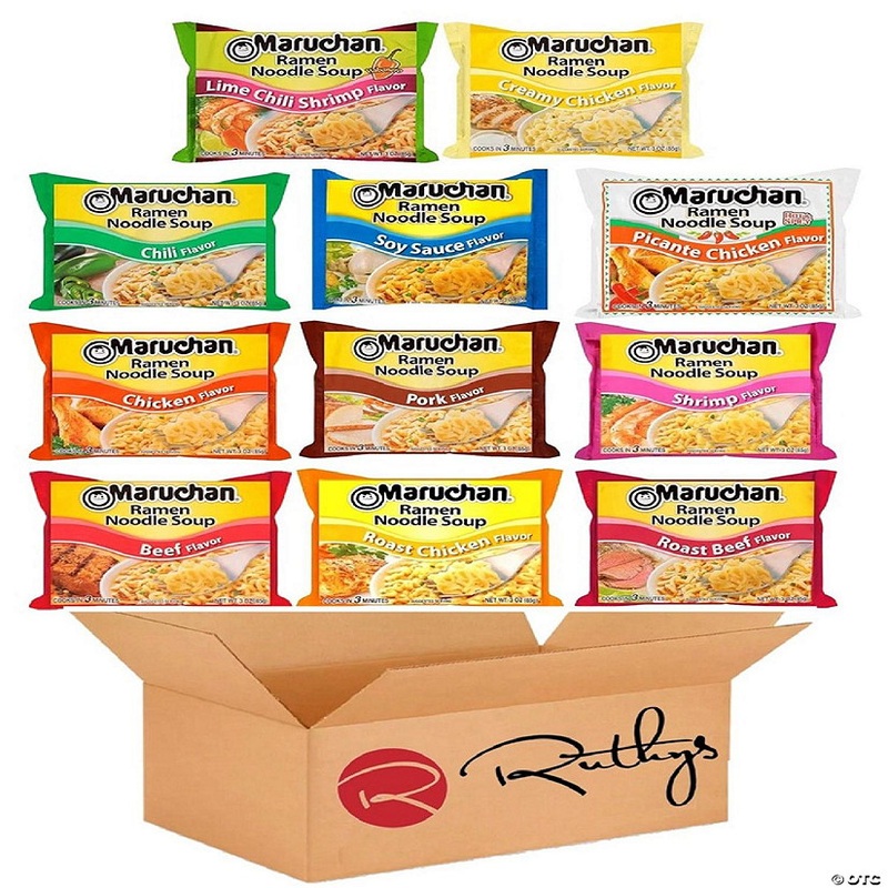 Maruchan Ramen Noodle Soup Variety, 11 Flavors, 3 Ounce, 1 Package each Flavor, Total 11 Packages