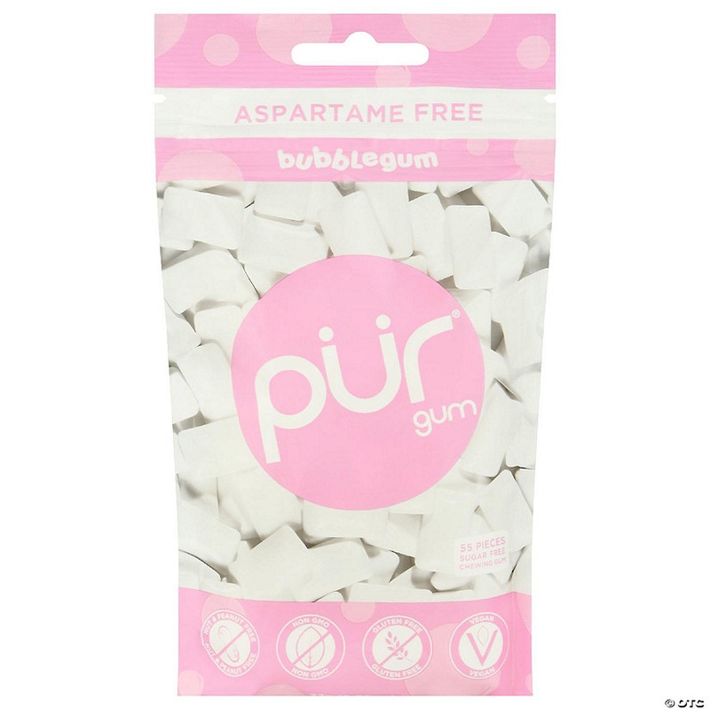 Pur Gum Bubblegum 2.72 oz (Pack Of 12)