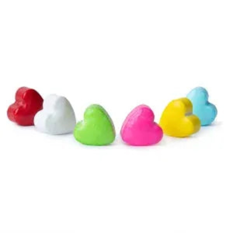 Rainbow Candy Hearts: 10LB Case