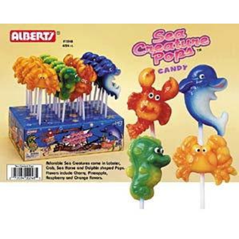 Sea Creatures Lollipops