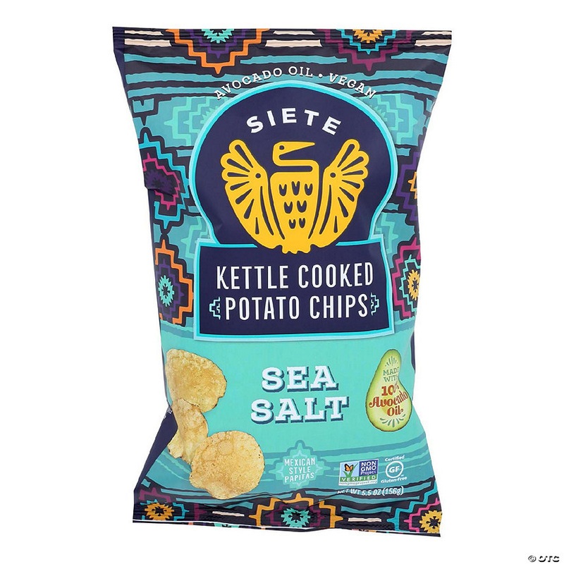 Siete – Kettle Chip Sea Salt – Case of 6-5.5 OZ