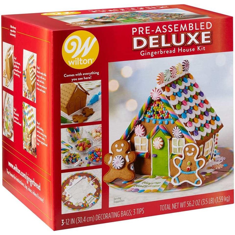 Wilton Deluxe Make Your Own Gingerbread House Kit