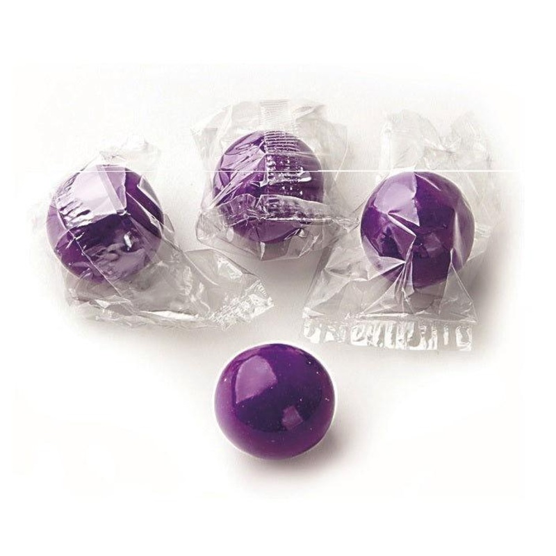 Wrapped Purple Gumballs