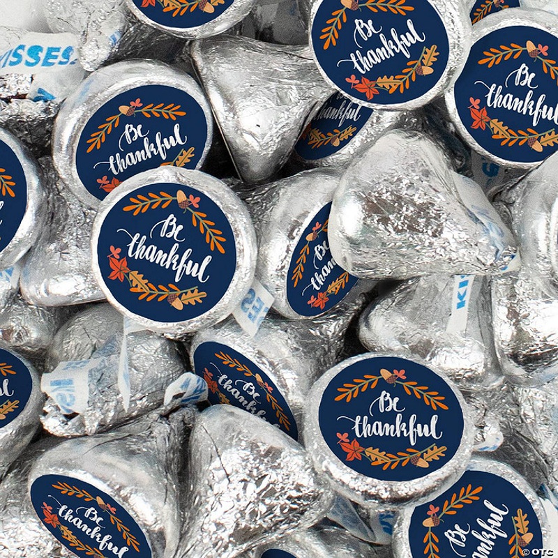 180 Pcs Thanksgiving Candy Chocolate Hershey’s Kisses Bulk (2lb) – Thankful
