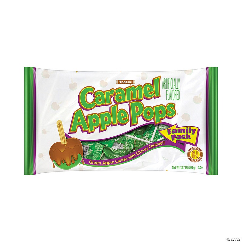 2″ 12.7 oz. Tootsie Caramel Apple Pops Family Pack – 20 Pc.
