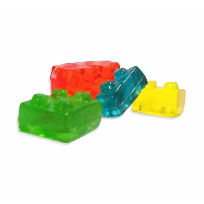 Amos 4D Gummy Blocks Candy: 2.2-Pound Bag