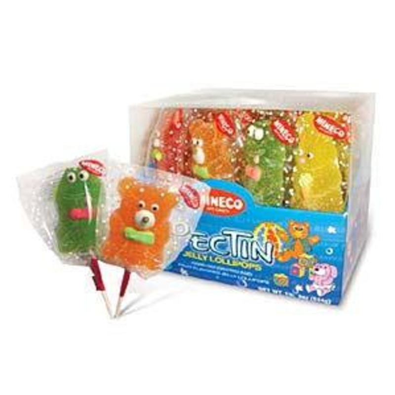 Animal Shaped Pectin Jelly Lollipops – Wrapped