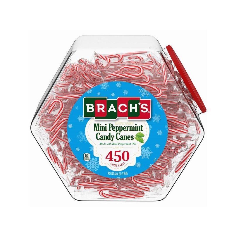 Brachs Peppermint Mini Candy Canes