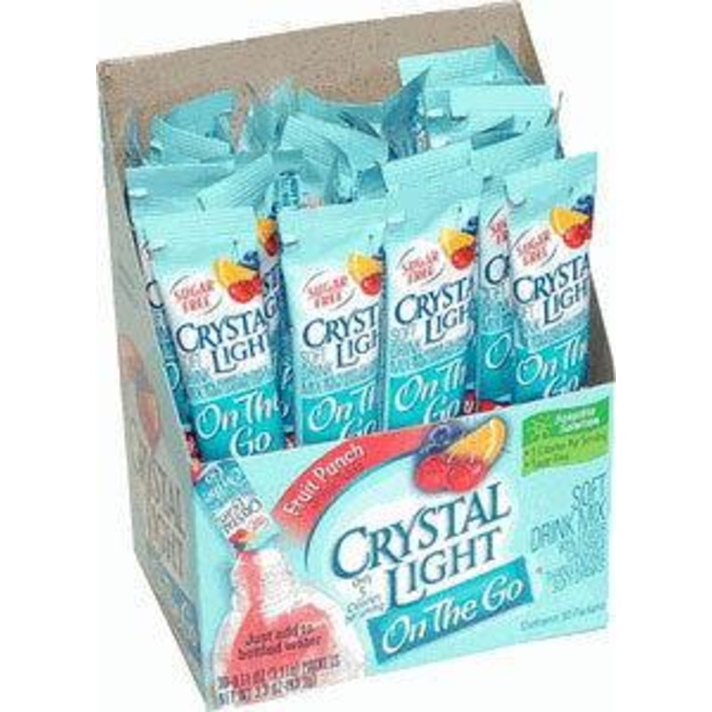 Crystal Light – Fruit Punch On the Go Mix